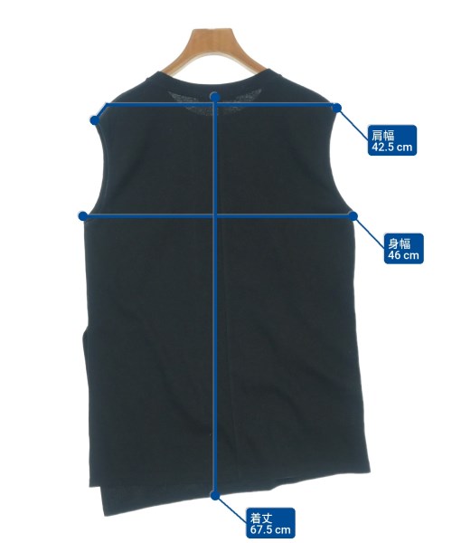 nano UNIVERSE（ナノユニバース）Tシャツ・カットソー 黒 サイズ:36(S位) レディース/2200694490080