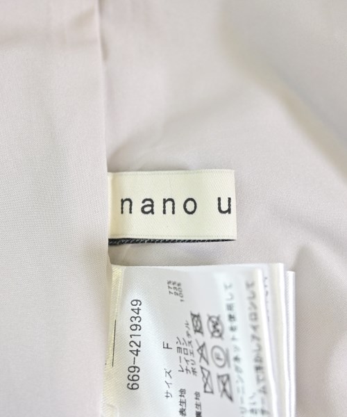 nano UNIVERSE（ナノユニバース）ワンピース ベージュ サイズ:F レディース/2200698131033