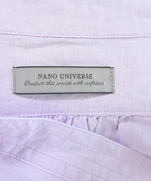 nano UNIVERSE（ナノユニバース）ブラウス 紫 サイズ:F レディース/2200692215128