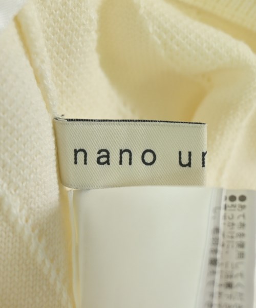 nano UNIVERSE（ナノユニバース）ロング・マキシ丈スカート 白 サイズ:S レディース/2200694370085