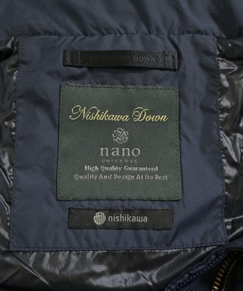 nano UNIVERSE（ナノユニバース）ダウンコート 紺 サイズ:38(M位) レディース/2200692361047