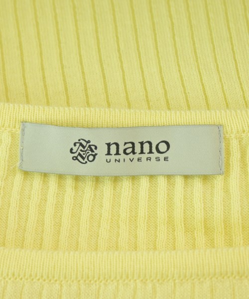 nano UNIVERSE（ナノユニバース）ニット・セーター 黄 サイズ:38(M位) レディース/2200695683108
