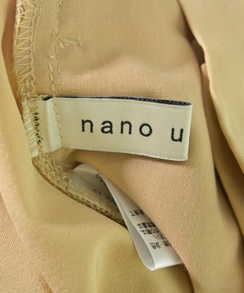 nano UNIVERSE（ナノユニバース）その他 ベージュ サイズ:F レディース/2200696826153