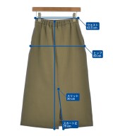 nano UNIVERSE（ナノユニバース）ロング・マキシ丈スカート カーキ サイズ:F レディース/2200697544032