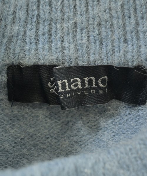 nano UNIVERSE（ナノユニバース）ニット・セーター 青 サイズ:F レディース/2200691392066