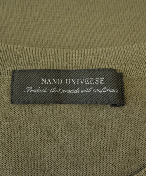 nano UNIVERSE（ナノユニバース）ニット・セーター カーキ サイズ:S レディース/2200697946027