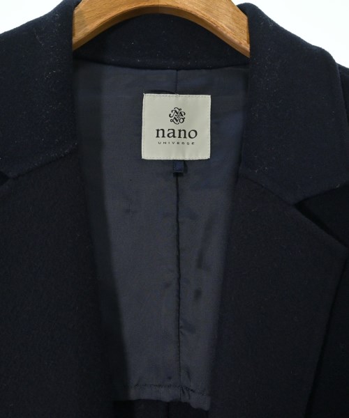 nano UNIVERSE（ナノユニバース）チェスターコート 紺 サイズ:F レディース/2200649424047