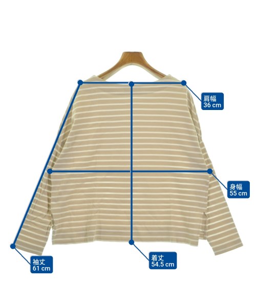 nano UNIVERSE（ナノユニバース）Tシャツ・カットソー ベージュ サイズ:F レディース/2200650281042