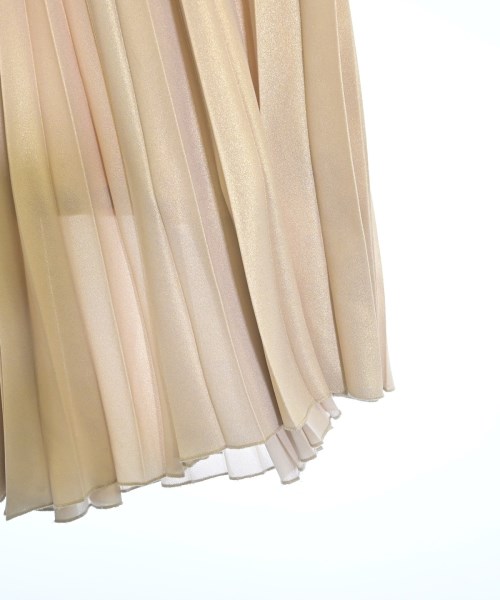 nano UNIVERSE（ナノユニバース）ロング・マキシ丈スカート ゴールド サイズ:36(S位) レディース/2200648553038