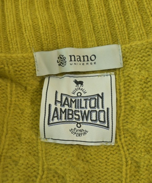 nano UNIVERSE（ナノユニバース）ニット・セーター 緑 サイズ:36(S位) レディース/2200648769026