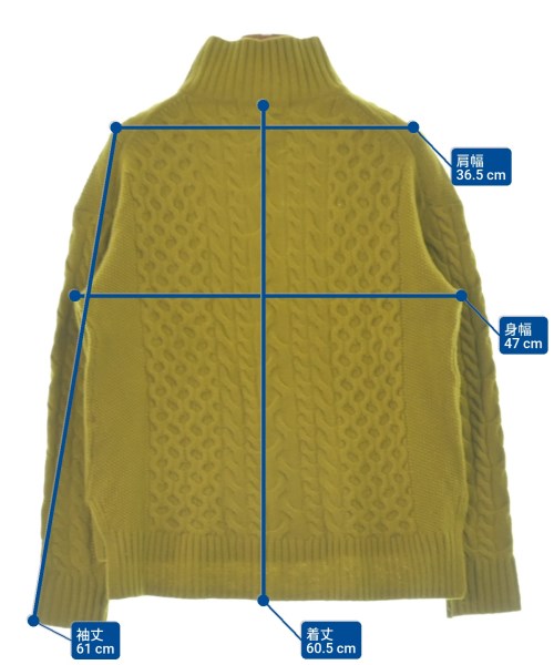 nano UNIVERSE（ナノユニバース）ニット・セーター 緑 サイズ:36(S位) レディース/2200648769026