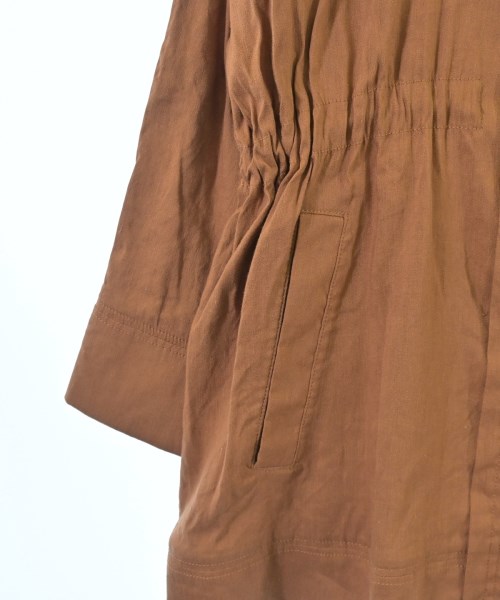 nano UNIVERSE（ナノユニバース）ブラウス 茶 サイズ:38(M位) レディース/2200651921022