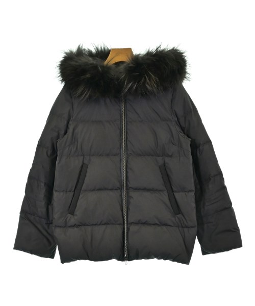 nano UNIVERSE(ナノユニバース)ダウンジャケット/ダウンベスト 黒 サイズ:36(S位)/2200649954018