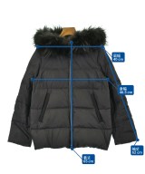 nano UNIVERSE（ナノユニバース）ダウンジャケット/ダウンベスト 黒 サイズ:36(S位) レディース/2200649954018