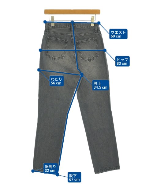 LB.03 Section（エルビーゼロサンセクション）デニムパンツ グレー サイズ:2(M位) レディース/2200650924024