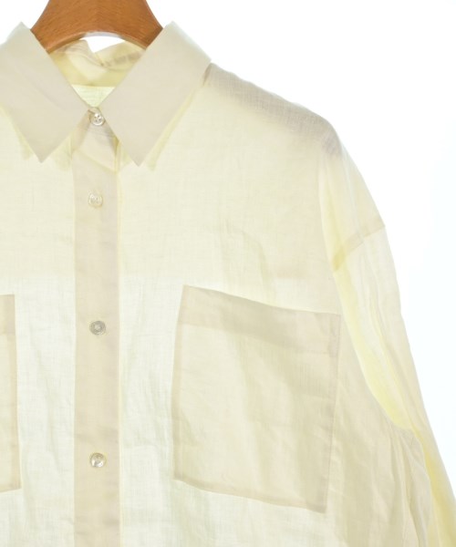 nano UNIVERSE（ナノユニバース）カジュアルシャツ 白 サイズ:F レディース/2200647291085