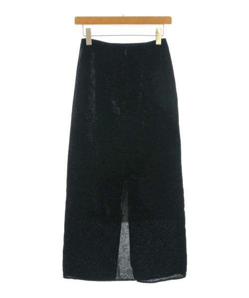 nano UNIVERSE（ナノユニバース）ロング・マキシ丈スカート 黒 サイズ:S レディース/2200652555028