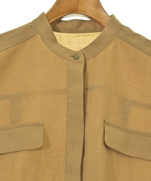 nano UNIVERSE（ナノユニバース）カジュアルシャツ ベージュ サイズ:36(S位) レディース/2200652532098