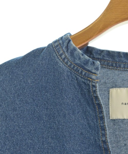 nano UNIVERSE（ナノユニバース）ブラウス 紺 サイズ:F レディース/2200654558041