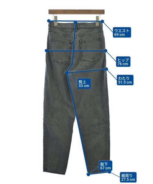 nano UNIVERSE（ナノユニバース）デニムパンツ グレー サイズ:38(M位) レディース/2200655452027