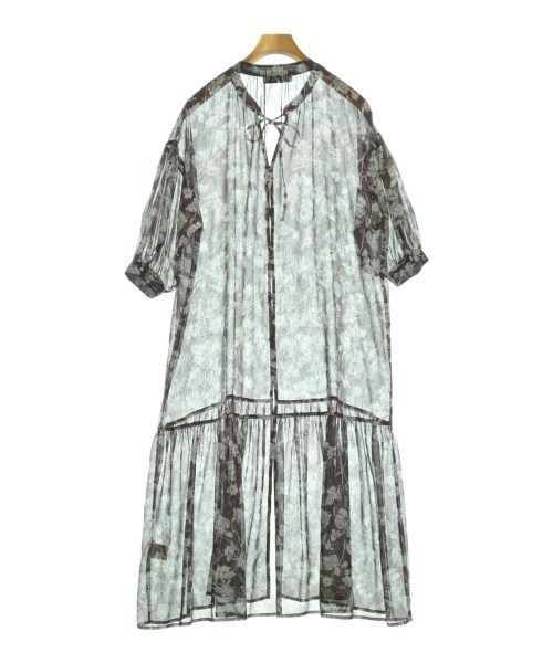 nano UNIVERSE（ナノユニバース）シャツワンピース 茶 サイズ:38(M位) レディース/2200658143045