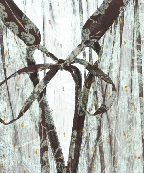 nano UNIVERSE（ナノユニバース）シャツワンピース 茶 サイズ:38(M位) レディース/2200658143045