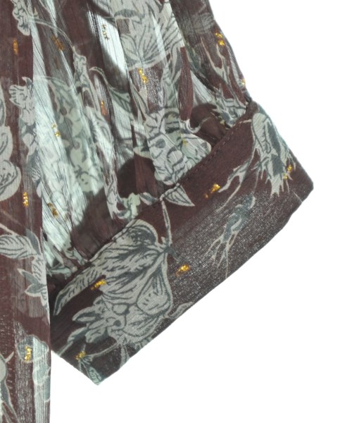 nano UNIVERSE（ナノユニバース）シャツワンピース 茶 サイズ:38(M位) レディース/2200658143045