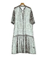 nano UNIVERSE（ナノユニバース）シャツワンピース 茶 サイズ:38(M位) レディース/2200658143045