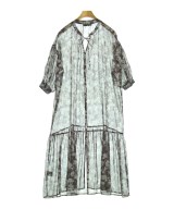 nano UNIVERSE（ナノユニバース）シャツワンピース 茶 サイズ:38(M位) レディース/2200658143045