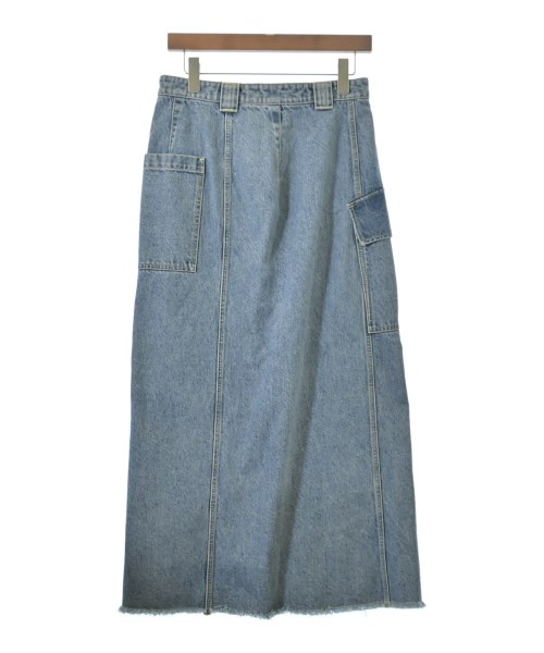 nano UNIVERSE（ナノユニバース）ロング・マキシ丈スカート 青 サイズ:2(M位) レディース/2200658553059