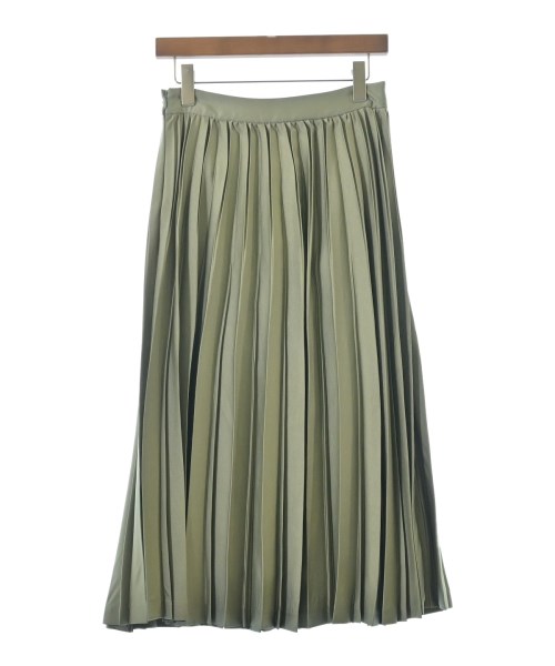 nano UNIVERSE（ナノユニバース）ロング・マキシ丈スカート 緑 サイズ:38(M位) レディース/2200658553097