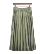 nano UNIVERSE（ナノユニバース）ロング・マキシ丈スカート 緑 サイズ:38(M位) レディース/2200658553097