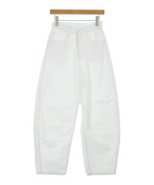 nano UNIVERSE(ナノユニバース)デニムパンツ 白 サイズ:S/2200658553134
