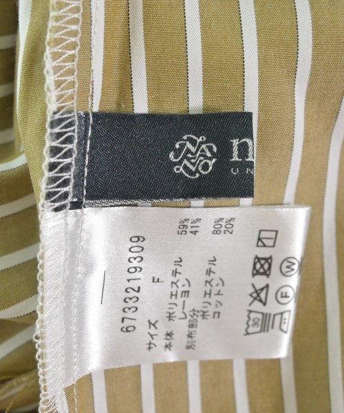 nano UNIVERSE（ナノユニバース）シャツワンピース ベージュ サイズ:F レディース/2200658553264