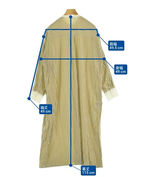 nano UNIVERSE（ナノユニバース）シャツワンピース ベージュ サイズ:F レディース/2200658553264