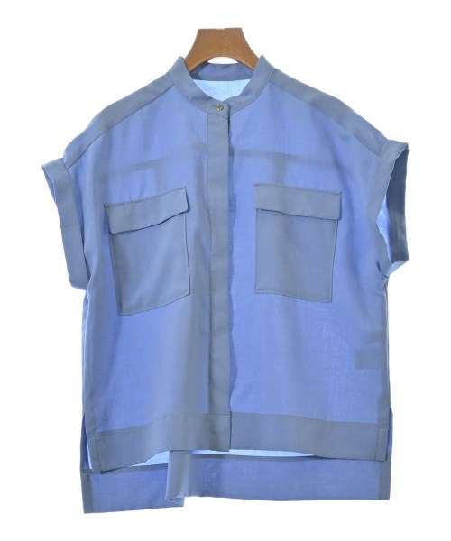 nano UNIVERSE(ナノユニバース)ブラウス 青 サイズ:S/2200658553370