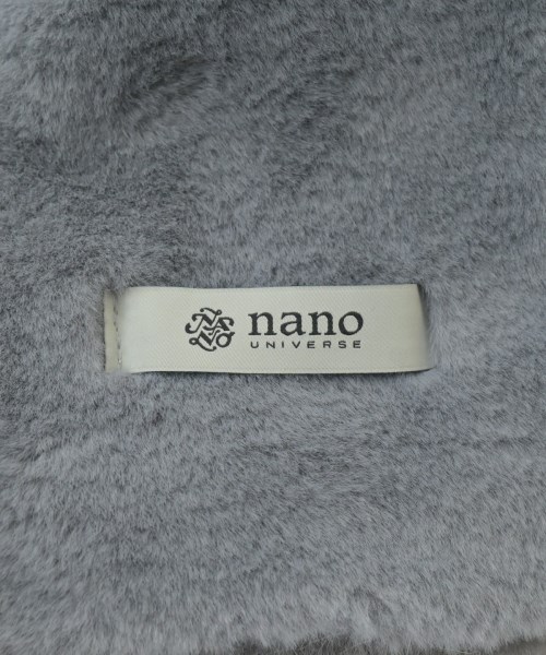 nano UNIVERSE（ナノユニバース）マフラー グレー サイズ:- レディース/2200657523091