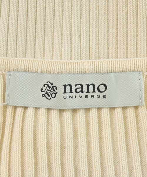 nano UNIVERSE（ナノユニバース）ワンピース 白 サイズ:36(S位) レディース/2200658762079
