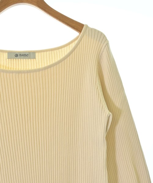 nano UNIVERSE（ナノユニバース）ワンピース 白 サイズ:36(S位) レディース/2200658762079