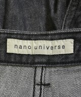 nano UNIVERSE（ナノユニバース）デニムパンツ 黒 サイズ:M レディース/2200705093019