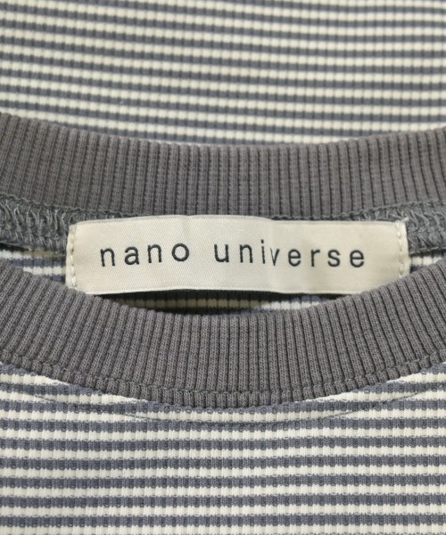nano UNIVERSE（ナノユニバース）Tシャツ・カットソー グレー サイズ:F レディース/2200708914014