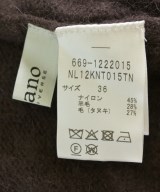 nano UNIVERSE（ナノユニバース）ニット・セーター 茶 サイズ:36(S位) レディース/2200708787038