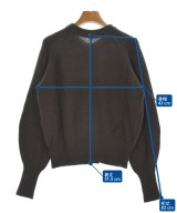 nano UNIVERSE（ナノユニバース）ニット・セーター 茶 サイズ:36(S位) レディース/2200708787038
