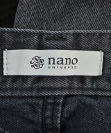 nano UNIVERSE（ナノユニバース）デニムパンツ 黒 サイズ:38(M位) レディース/2200709710028