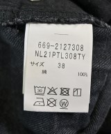 nano UNIVERSE（ナノユニバース）デニムパンツ 黒 サイズ:38(M位) レディース/2200709710028