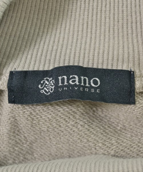 nano UNIVERSE（ナノユニバース）スウェット ベージュ サイズ:F レディース/2200708580028