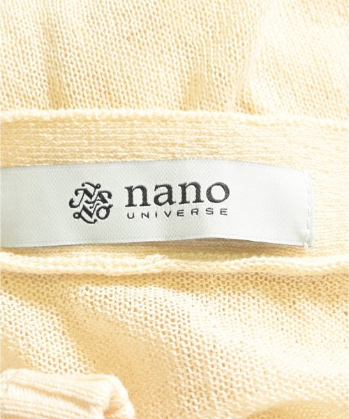 nano UNIVERSE（ナノユニバース）カーディガン 白 サイズ:36(S位) レディース/2200714692043