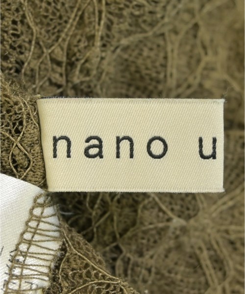 nano UNIVERSE（ナノユニバース）ニット・セーター 茶 サイズ:F レディース/2200702102219
