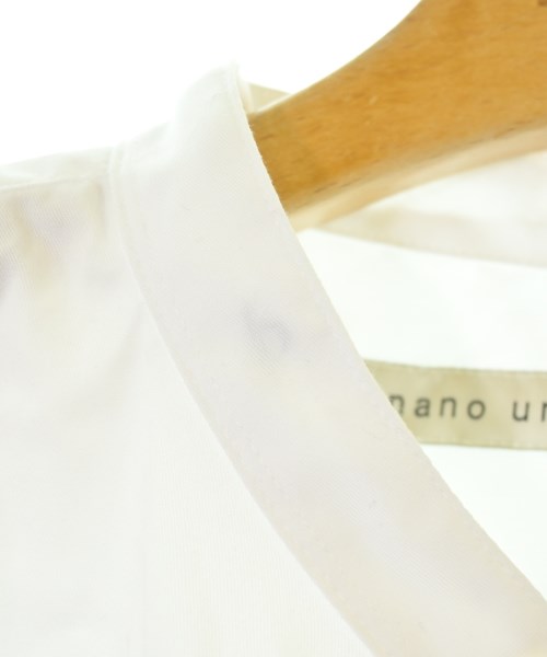 nano UNIVERSE（ナノユニバース）カジュアルシャツ 白 サイズ:L レディース/2200702102257