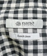 nano UNIVERSE（ナノユニバース）カジュアルシャツ 黒 サイズ:36(S位) レディース/2200715973042